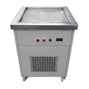 MÁQUINA DE HELADO FRITO DE 1 TINA RECTÁNGULAR