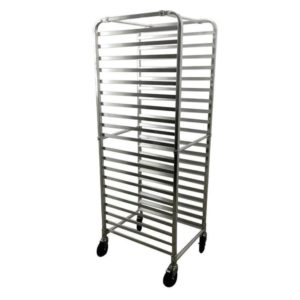 CARRO ESPIGUERO DE 20 CHAROLAS EN ALUMINIO