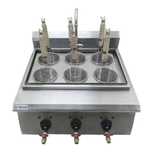 COCEDOR DE PASTAS DE 6 CANASTILLAS