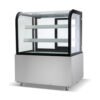 VITRINA REFRIGERADA DE PISO CON CRISTAL CURVO