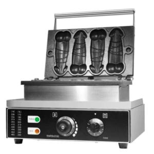 WAFFLERA CON FORMA DE PENE