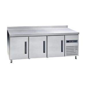 Asber ASTR-79 HC Mesa Refrigerada 3 Puertas Solidas 13.9 Pies3 Acero